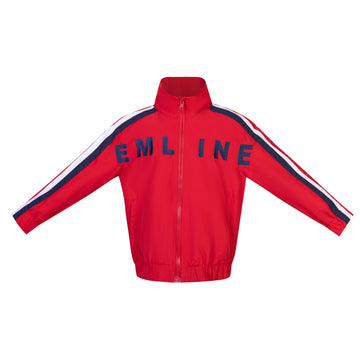 Kid's Windbreaker Top- Red