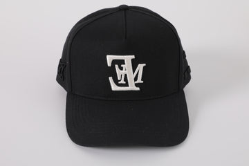 Logo Hat- Black/Cream