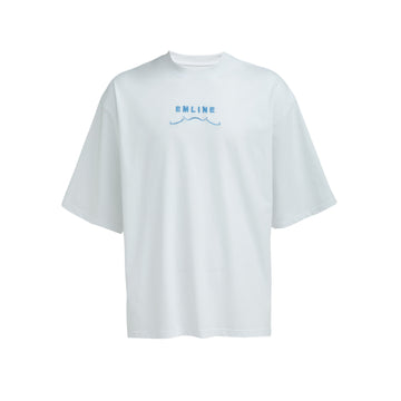 Design 195- White/Light Blue
