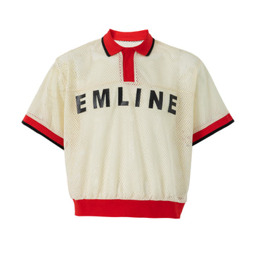 Design 256 - Cream/Red