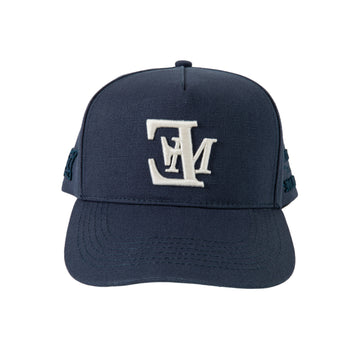 Logo Hat- Navy/Cream