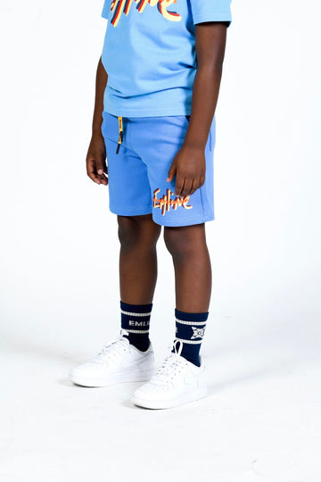 Kid's Sweatshorts - Blue