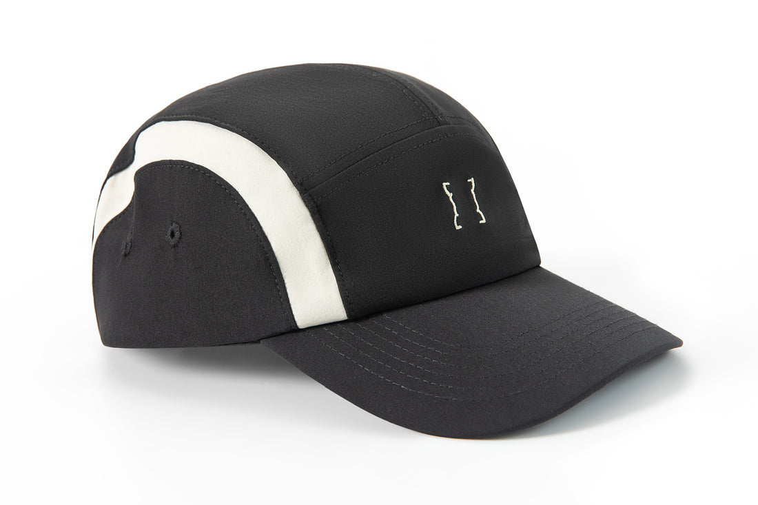 Emline Satin Camper - Black/Cream