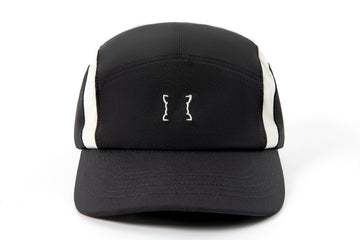 Emline Satin Camper - Black/Cream