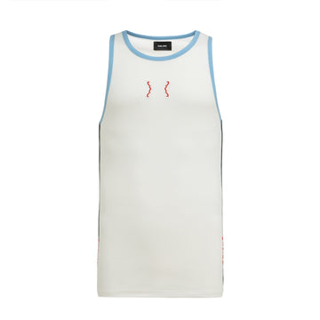 Design 196 - White/Light Blue