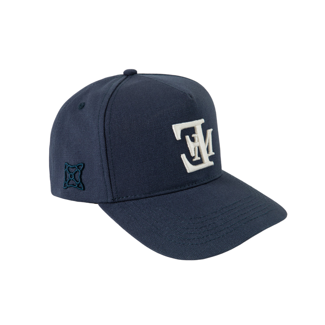 Logo Hat- Navy/Cream