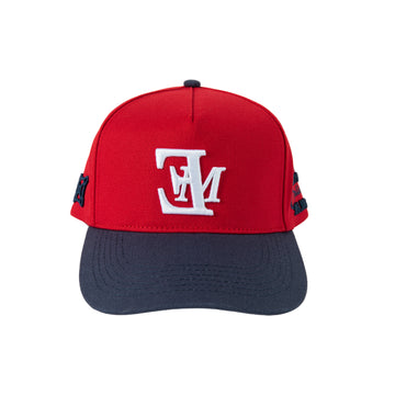 Logo Hat- Red/Navy