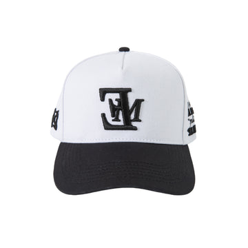 Logo Hat- White/Black