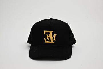 Logo Hat- Black/Yellow