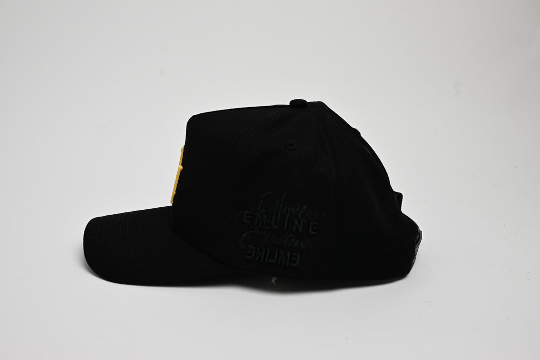 Logo Hat- Black/Yellow