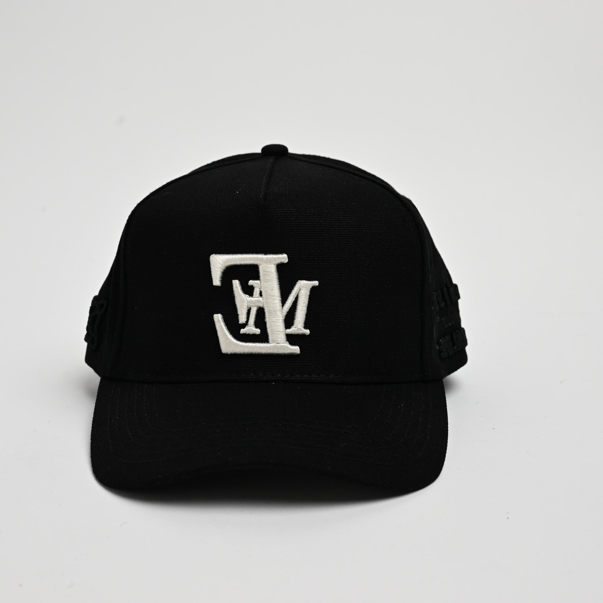 Logo Hat- Black/Cream