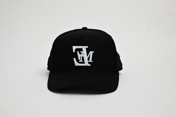 Logo Hat- Black/White