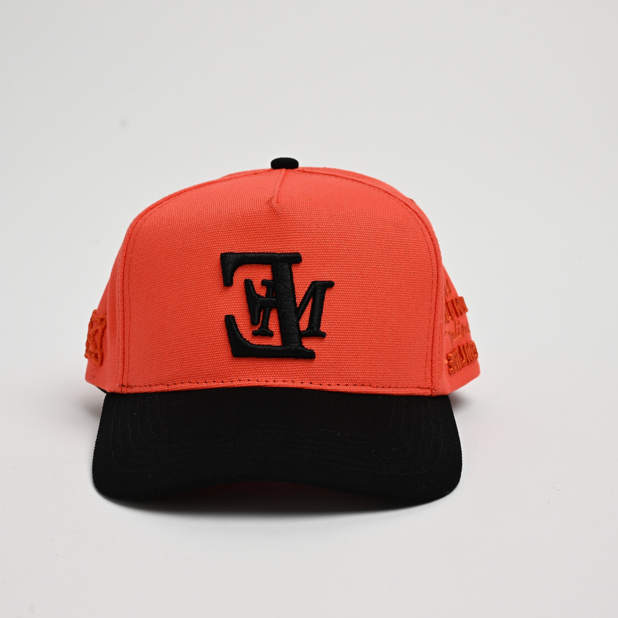 Logo Hat- Orange/Black