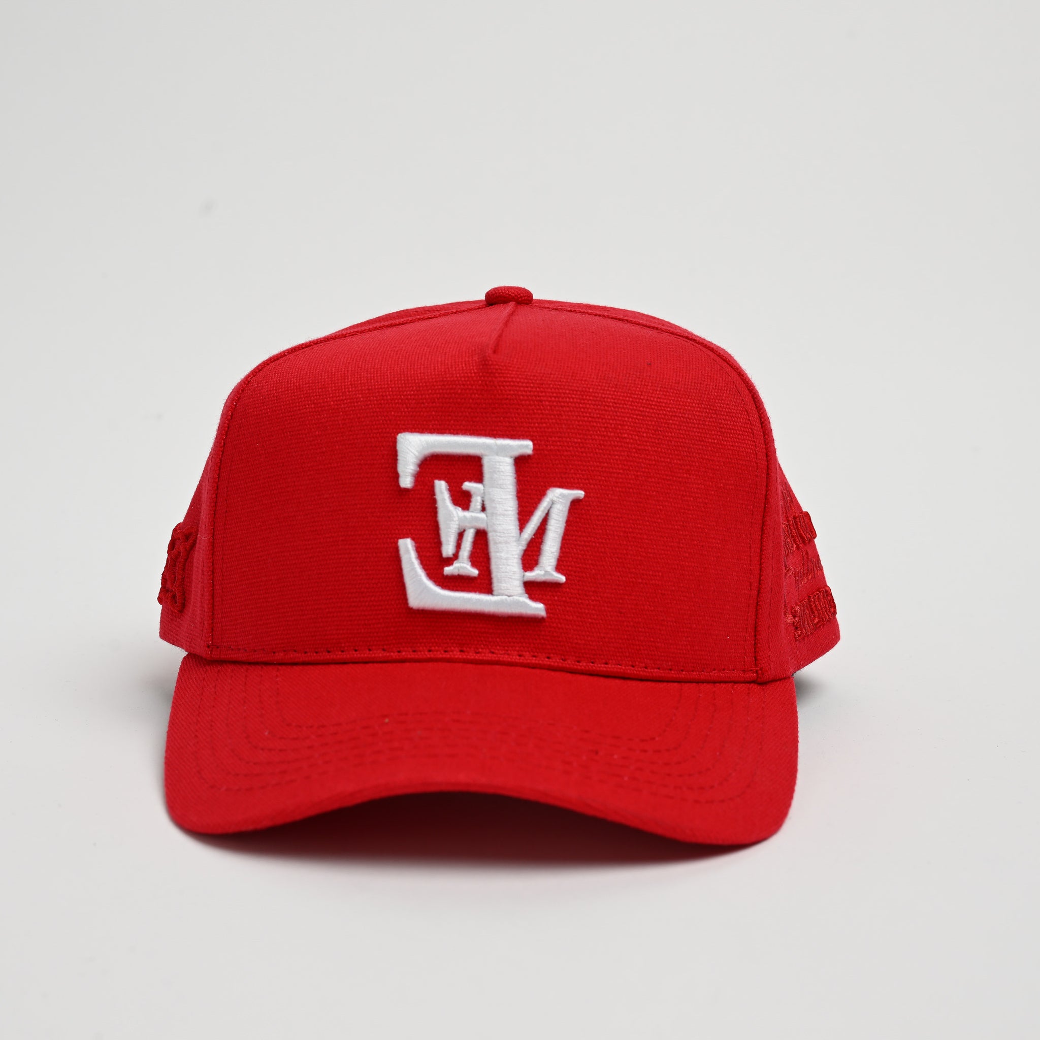 Logo Hat- Red/White