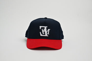 Logo Hat- Navy/Red