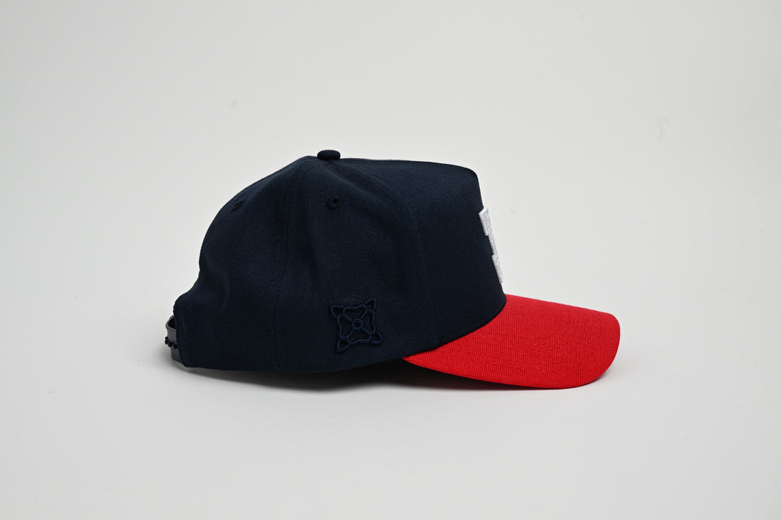 Logo Hat- Navy/Red