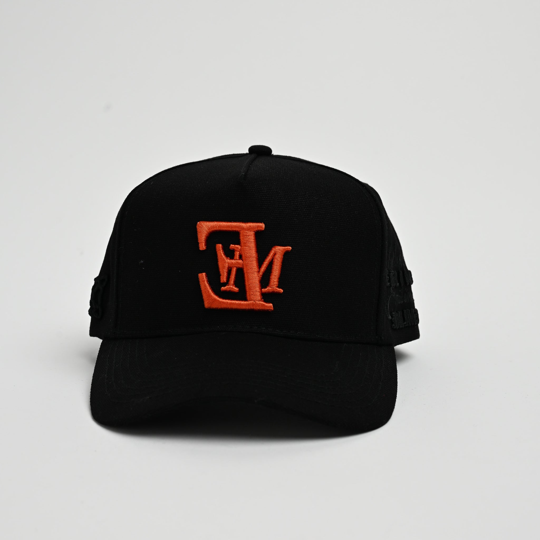 Logo Hat- Black/Orange