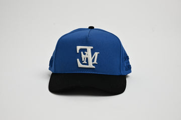 Logo Hat- Royal/Black