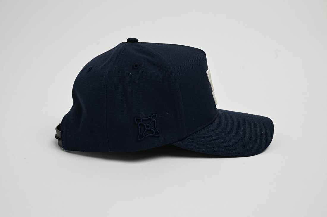 Logo Hat- Navy/Cream