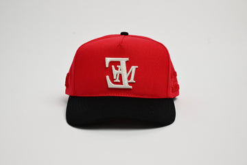 Logo Hat- Red/Black