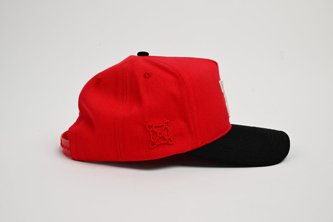 Logo Hat- Red/Black