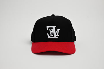 Logo Hat- Black/Red