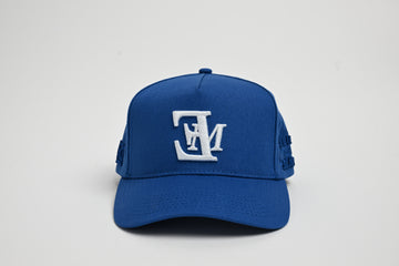 Logo Hat- Royal/White
