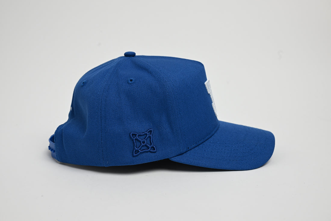 Logo Hat- Royal/White