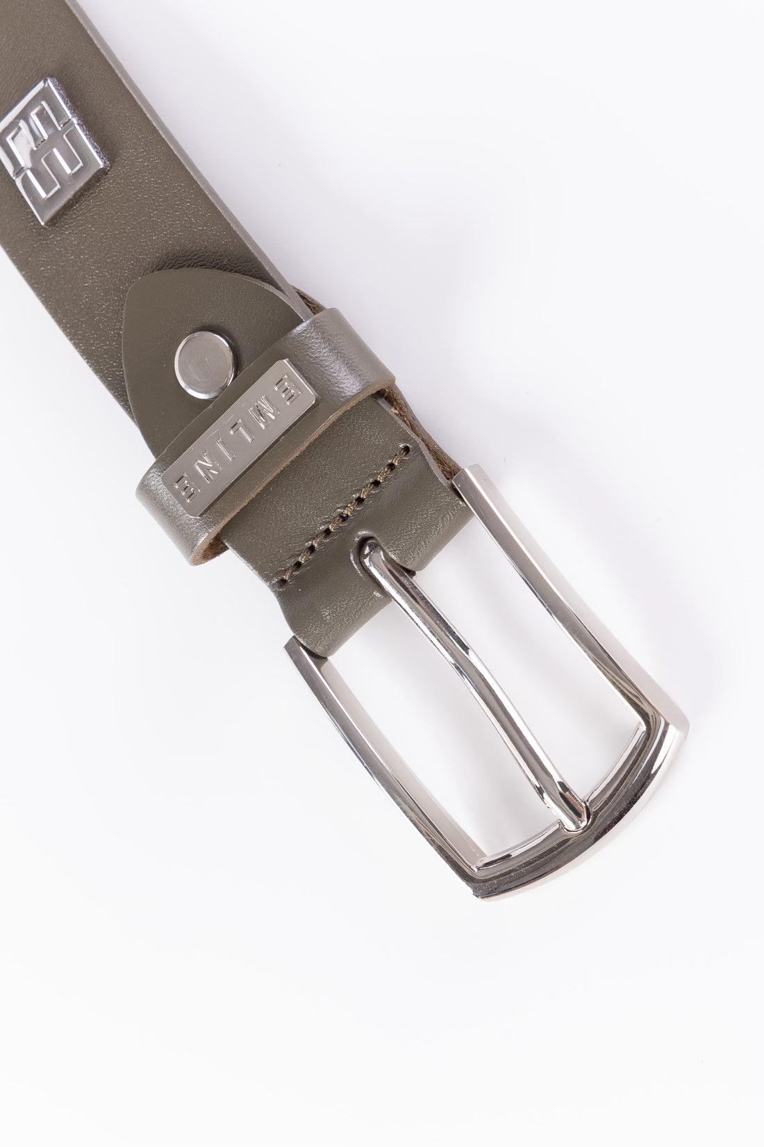 Emline Logo Belt - Taupe