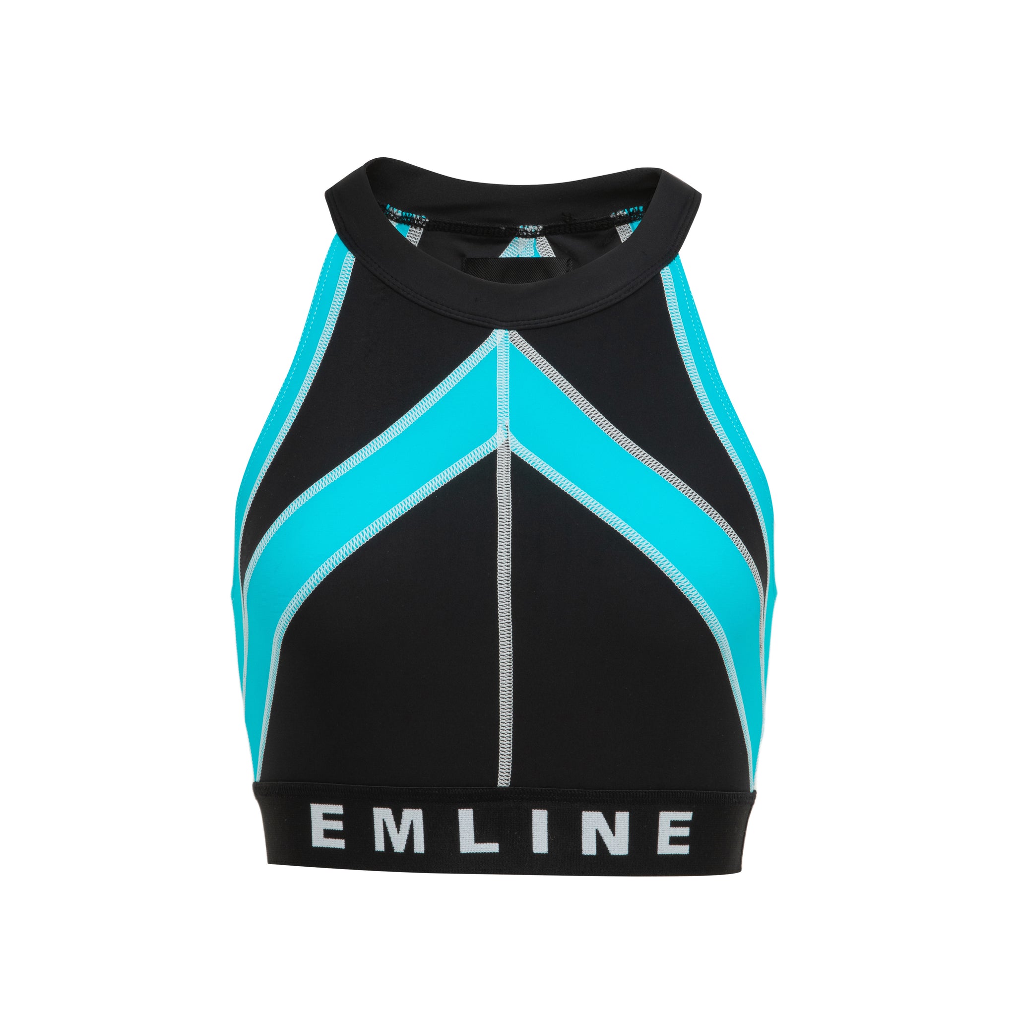 Women's Design 004 - Black/Light Blue