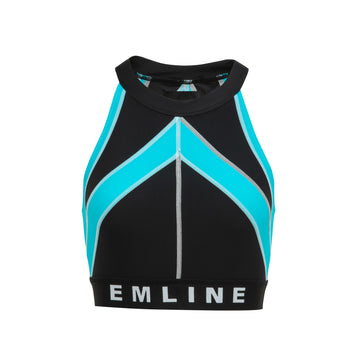Women's Design 004 - Black/Light Blue