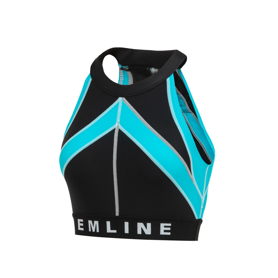 Women's Design 004 - Black/Light Blue