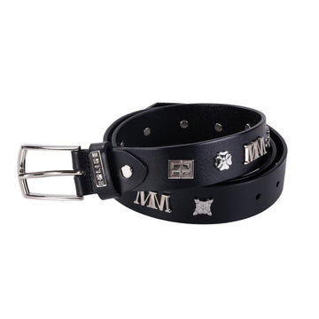 Emline Logo Belt - Black