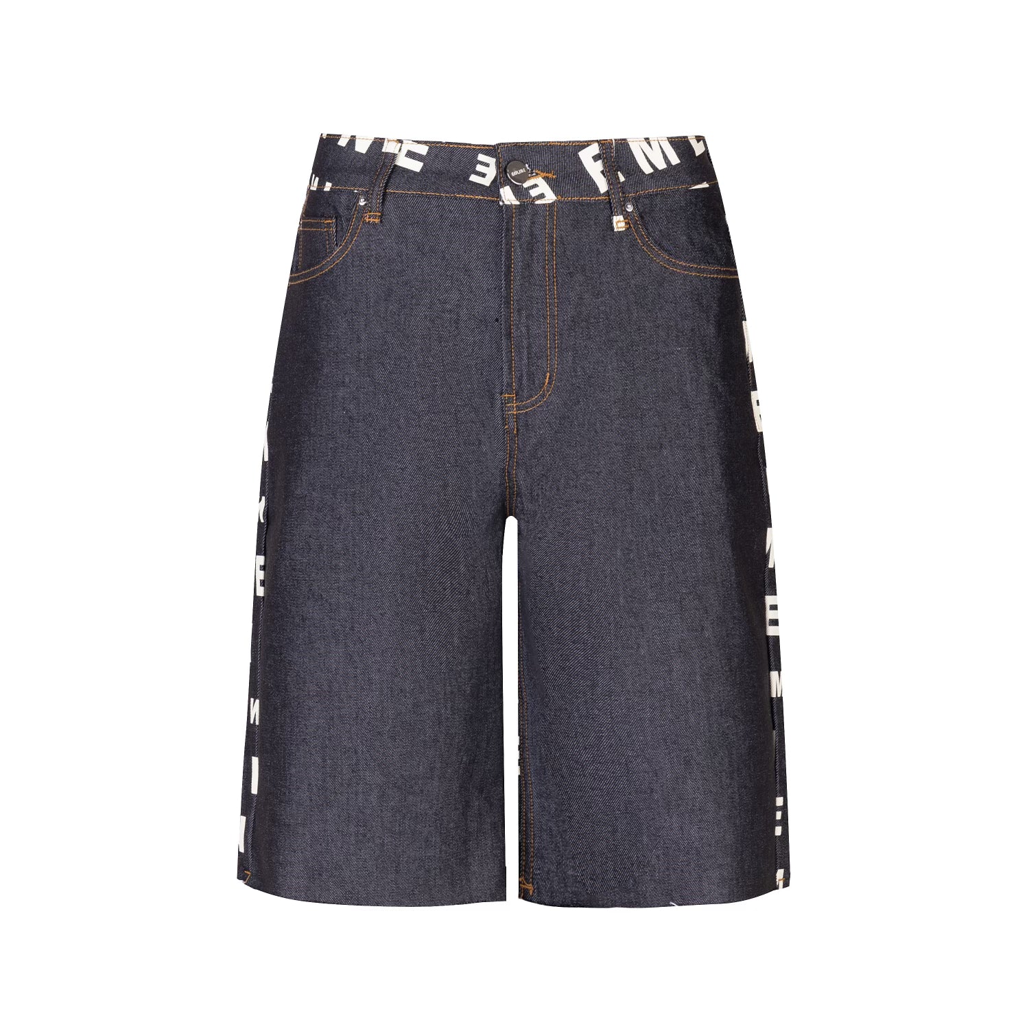 Design 006  Women's Logo Shorts - Black