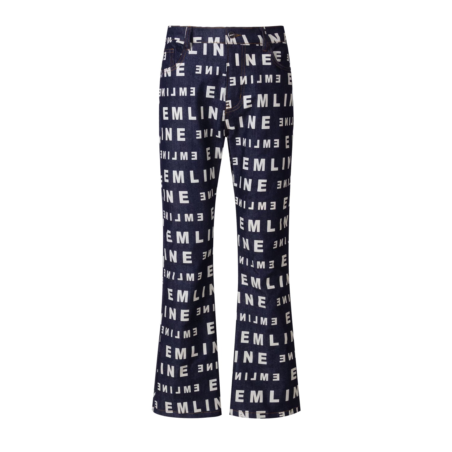 Logo Denim Pants - Blue Indigo