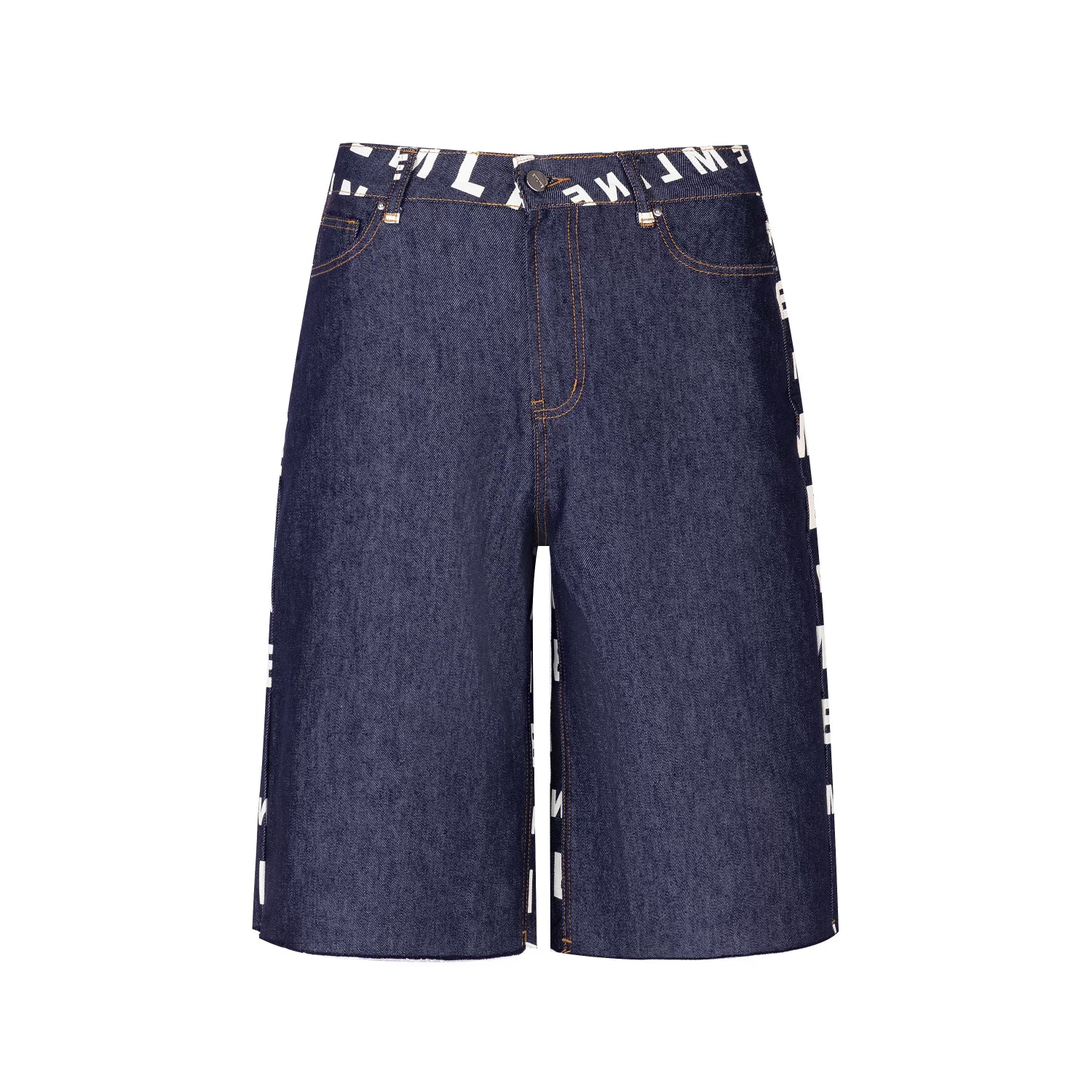 Design 006  Women's Logo Shorts - Blue
