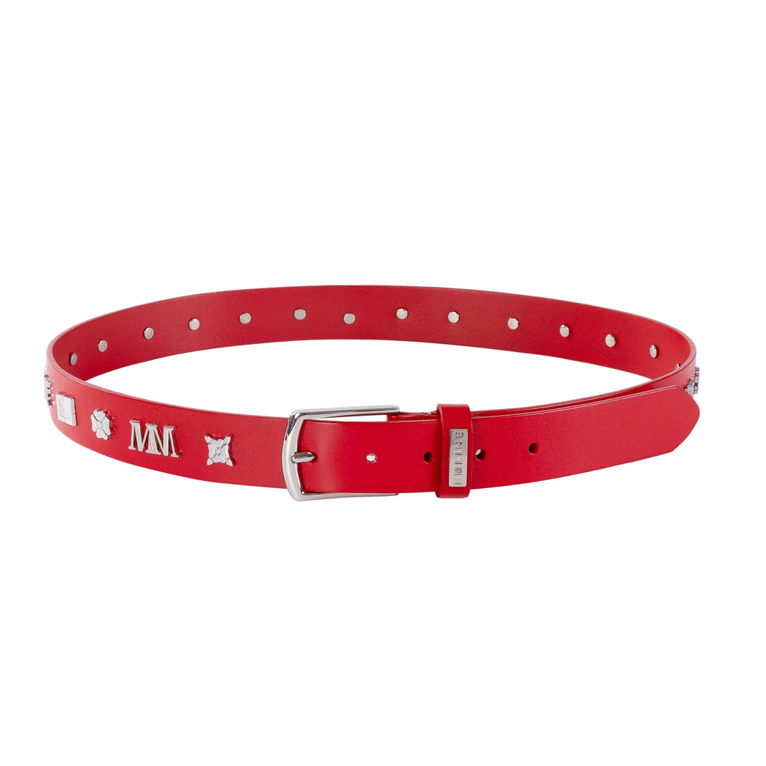 Emline Logo Belt - Red