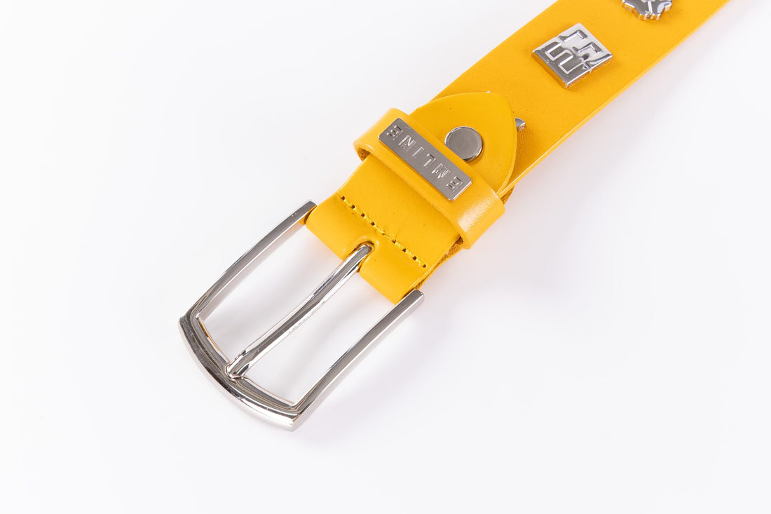 Emline Logo Belt - Yellow