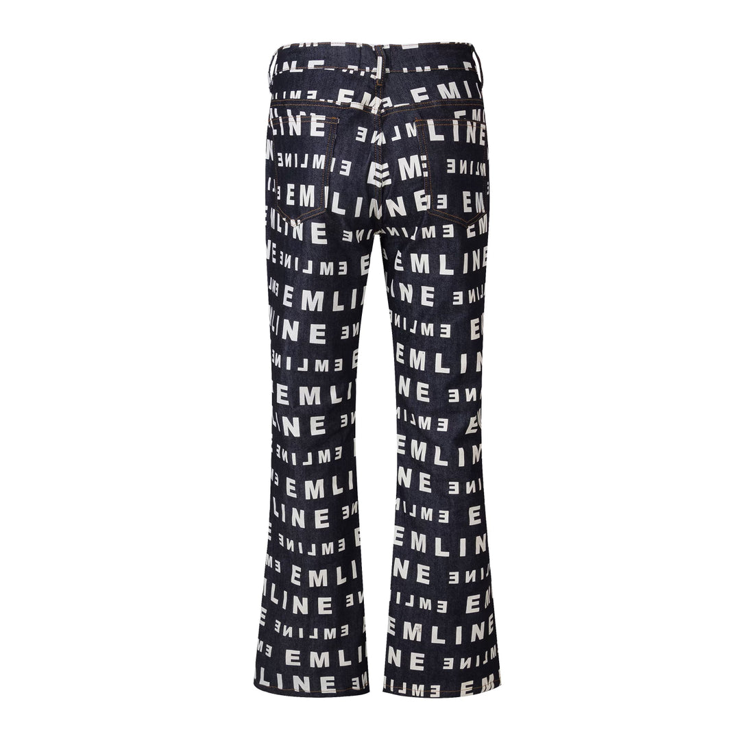 Logo Denim Pants - Black Indigo