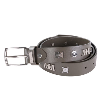 Emline Logo Belt - Taupe