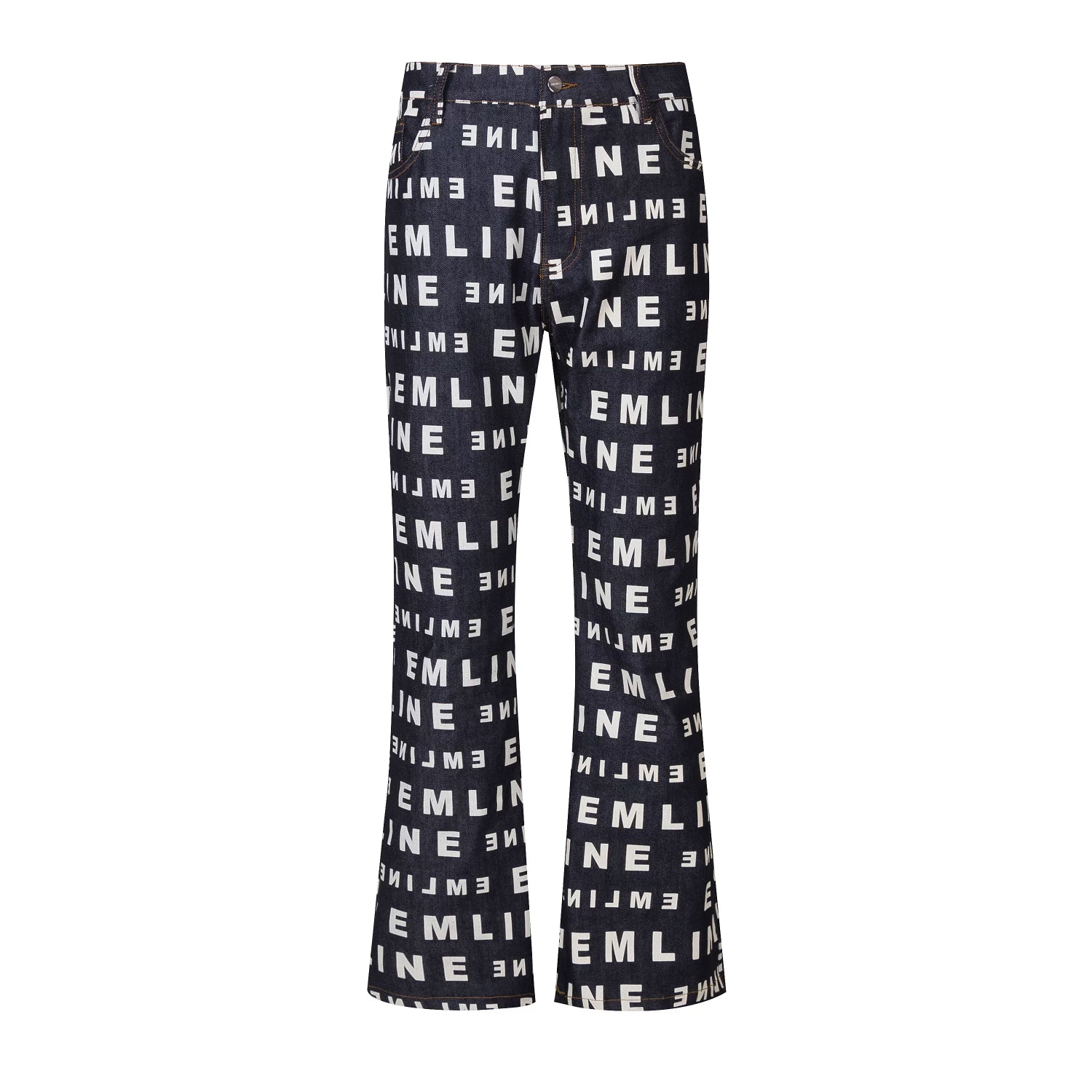 Logo Denim Pants - Black Indigo