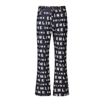 Logo Denim Pants - Black Indigo