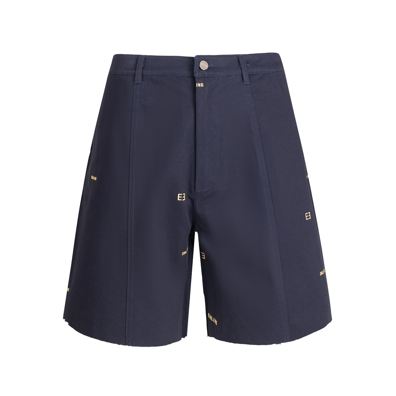 Design 147 - Work Shorts Navy/Yellow