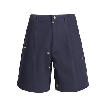 Design 147 - Work Shorts Navy/Yellow