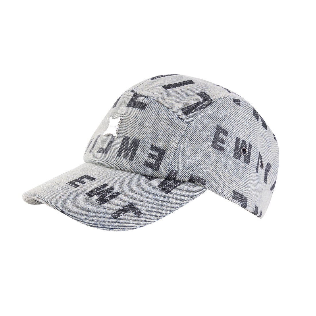Logo Denim 5 Panel Hat - Apricot