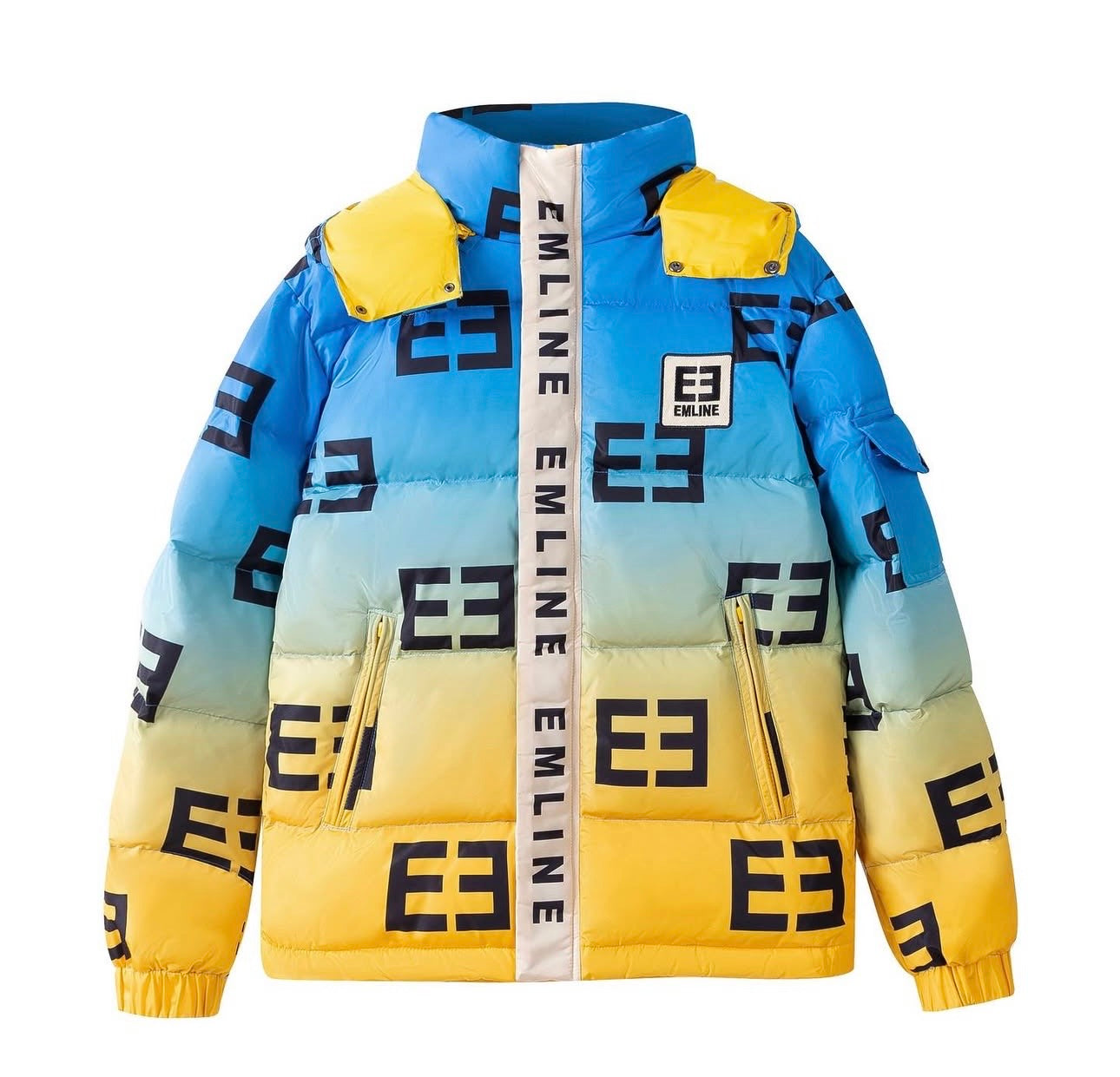 Emline Puff Jacket - Royal