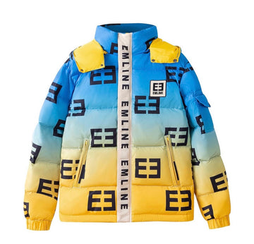 Emline Puff Jacket - Royal