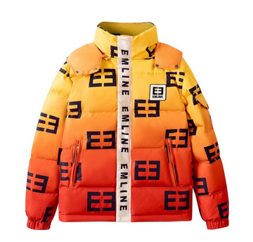 Emline Puff Jacket - Red