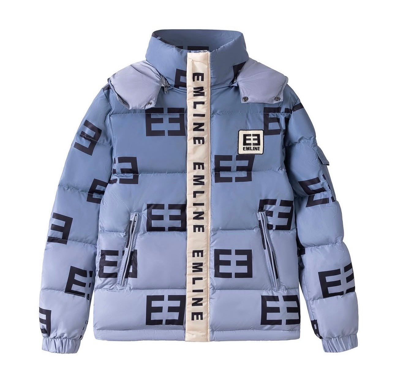 Emline Puff Jacket - Gray