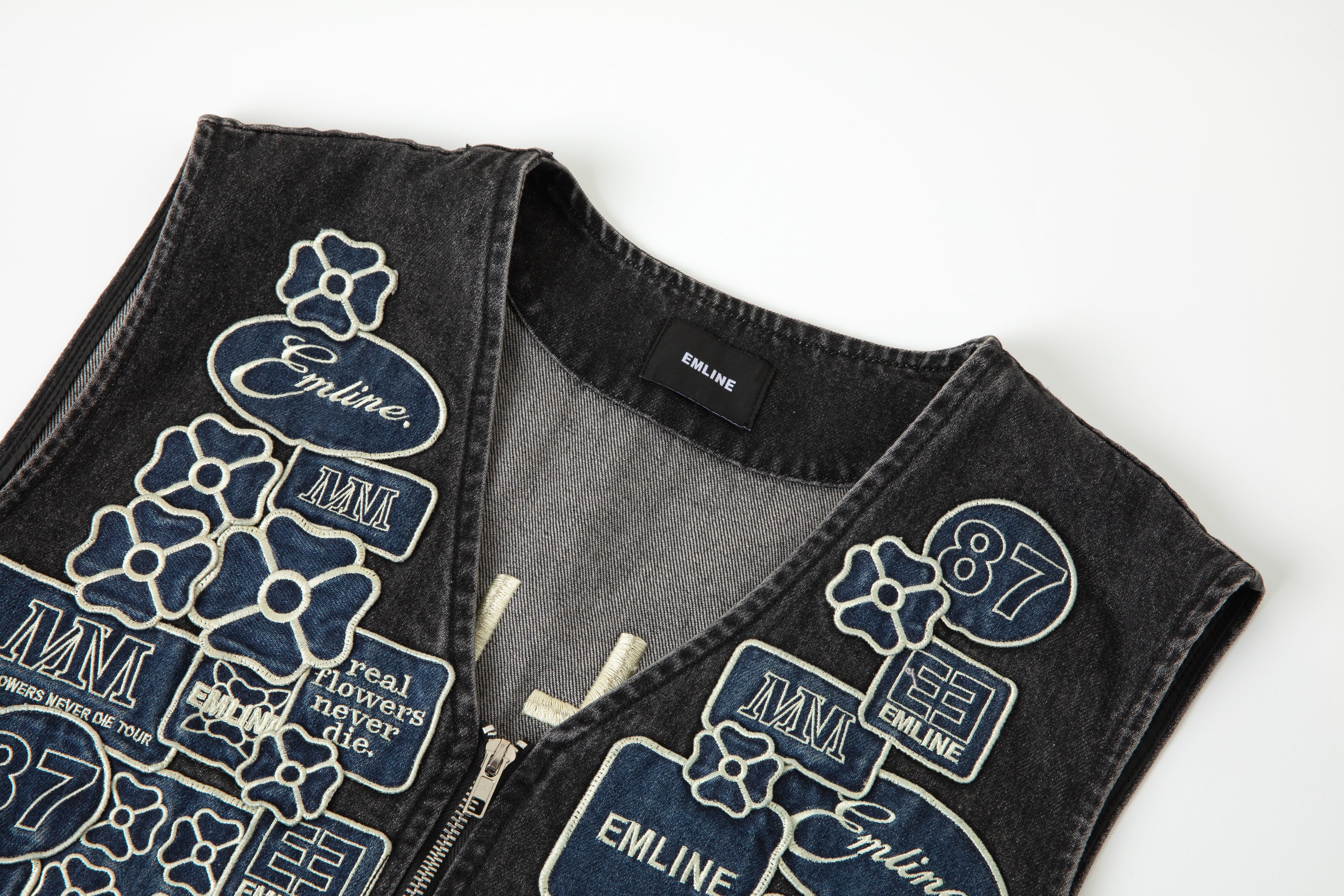 PEACE NOW 変形 design vest Design 200 - Vintage Black